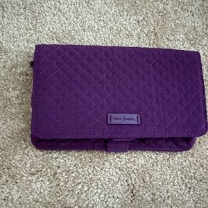 Vera Bradley Purple Cloth Wallet